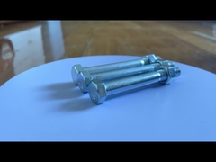 Śruba z łbem sześciokątnym ocynkowana SAE J429 klasy 2, częściowo gwintowana